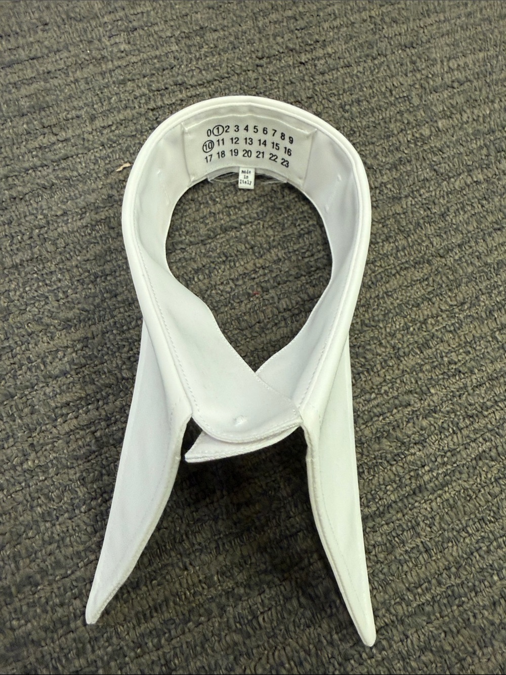 Maison Martin Margiela White Detachable Collar